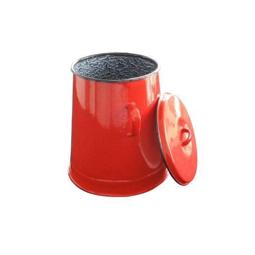 Kübel mit Deckel rot 5 Liter